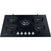 Thumbnail Indesit ING72TBK 73.0cm Wide Gas Hob, 5 Gas Burners, With Cast Iron Pan Supports - 39478098985183