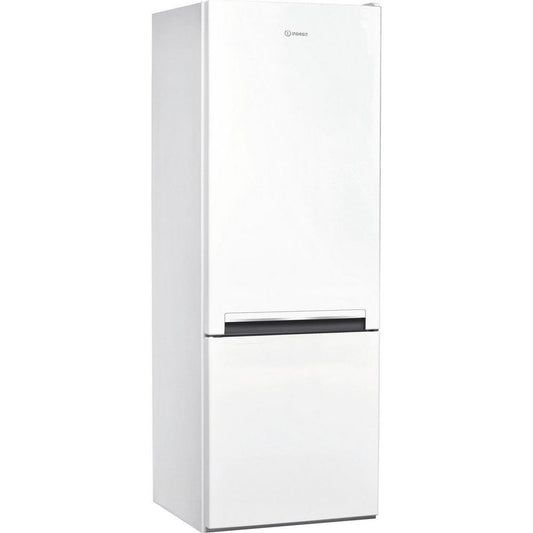 Indesit LI6S1EWUK 60cm Fridge Freezer with Low Frost technology 70-30 split 272L over 15 shopping bags in white | Atlantic Electrics