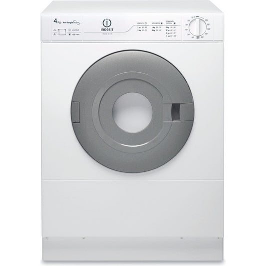 Indesit NIS41V 4kg Freestanding Front Vented Tumble Dryer - White | Atlantic Electrics