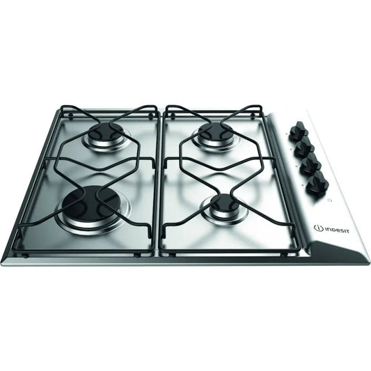 Indesit PAA642IX/IWE1 4 Burner Gas Hob - Stainless Steel | Atlantic Electrics