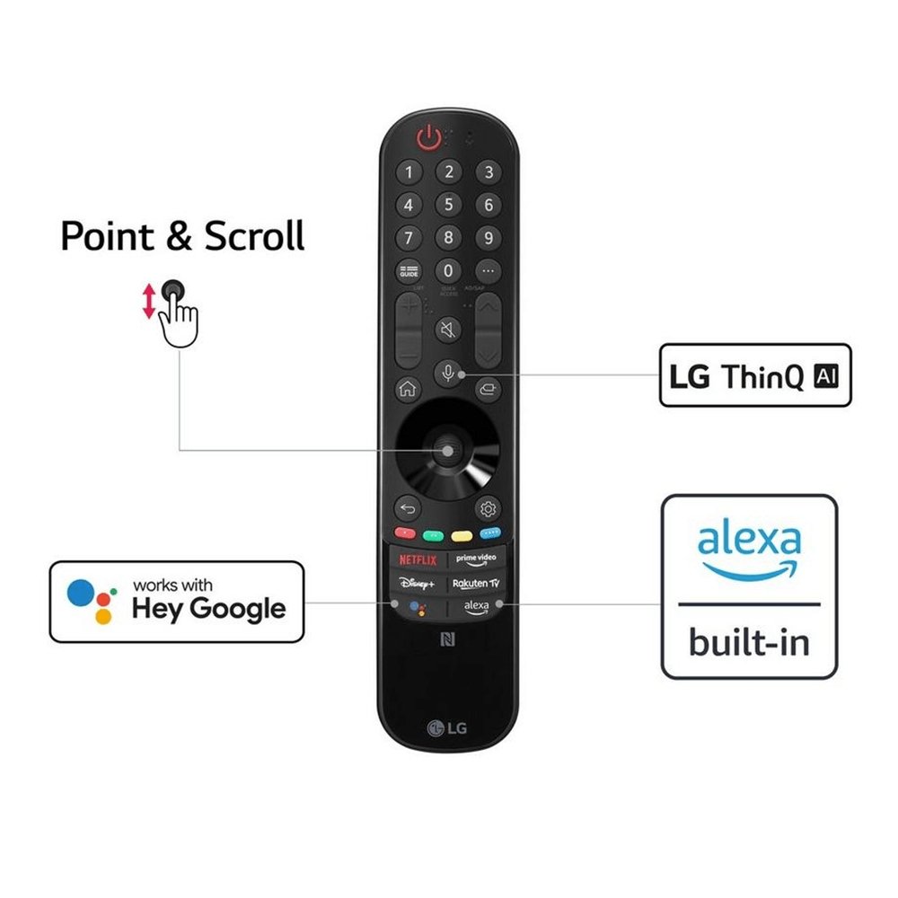 LG 43UQ91006LAAEK 43" 4K LED Smart TV with Voice Assistants | Atlantic Electrics - 39478138372319 