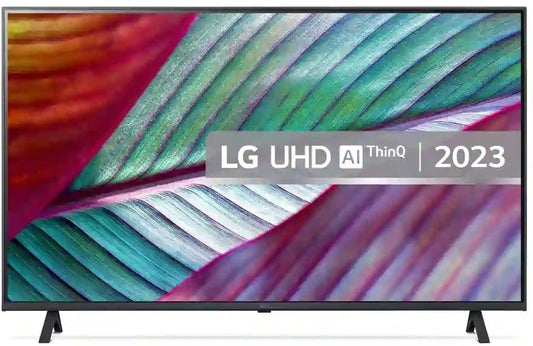 LG 43UR78006LK (2023) LED HDR 4K Ultra HD Smart TV, 43 inch with Freeview Play/Freesat HD, Dark Iron Grey | Atlantic Electrics