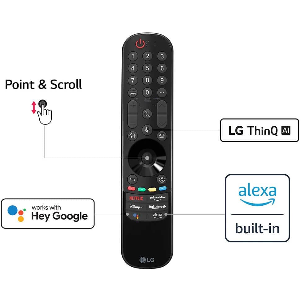 LG 55NANO766QAAEK 55" 4K NanoCell Smart TV with Voice Assistants - | Atlantic Electrics - 39478141616351 