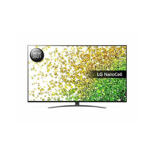 LG 55NANO886PB (2021) LED HDR NanoCell 4K Ultra HD Smart TV, 55 inch with Freeview Play-Freesat HD & Dolby Atmos, Dark Steel Silver | Atlantic Electrics