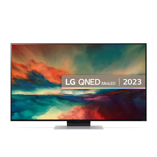 LG 55QNED866RE (2023) QNED MiniLED HDR 4K Ultra HD Smart TV, 55 inch with Freeview Play/Freesat HD - Ashed Blue | Atlantic Electrics