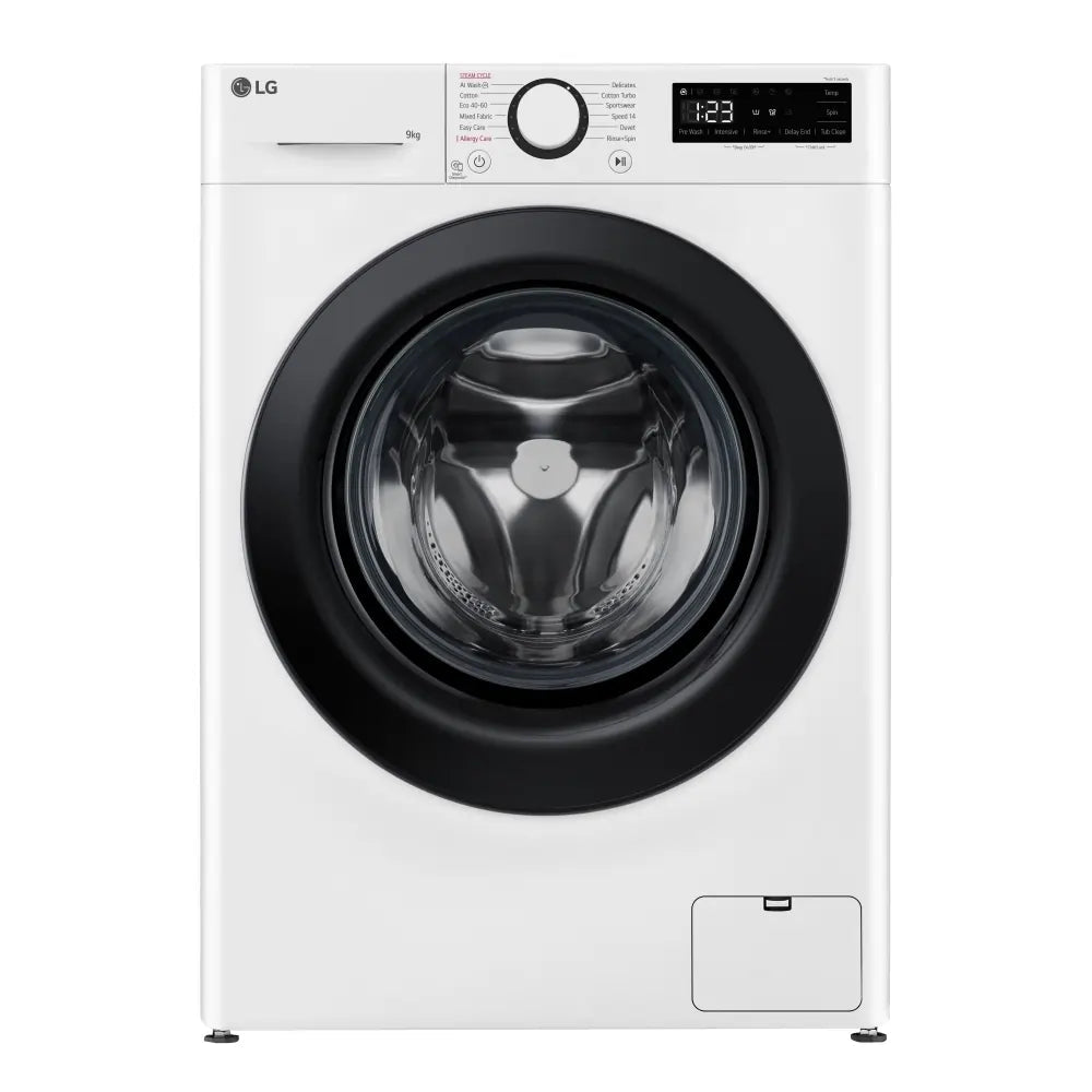 LG F2Y509WBLN1 Washing Machine in White 1200rpm 9kg - White | Atlantic Electrics - 40464353689823 