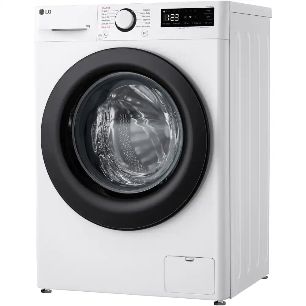 LG F2Y509WBLN1 Washing Machine in White 1200rpm 9kg - White | Atlantic Electrics - 40464353722591 