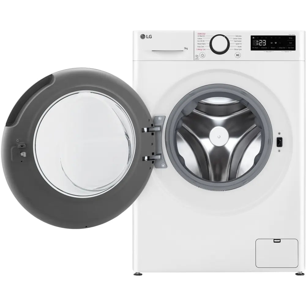 LG F2Y509WBLN1 Washing Machine in White 1200rpm 9kg - White | Atlantic Electrics - 40464353755359 