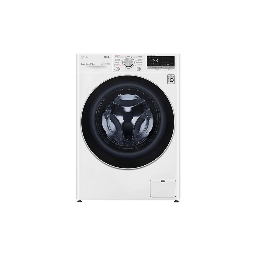 LG FWV696WSE 9kg/6kg 1400 Spin Washer Dryer White | Atlantic Electrics - 39478154690783 