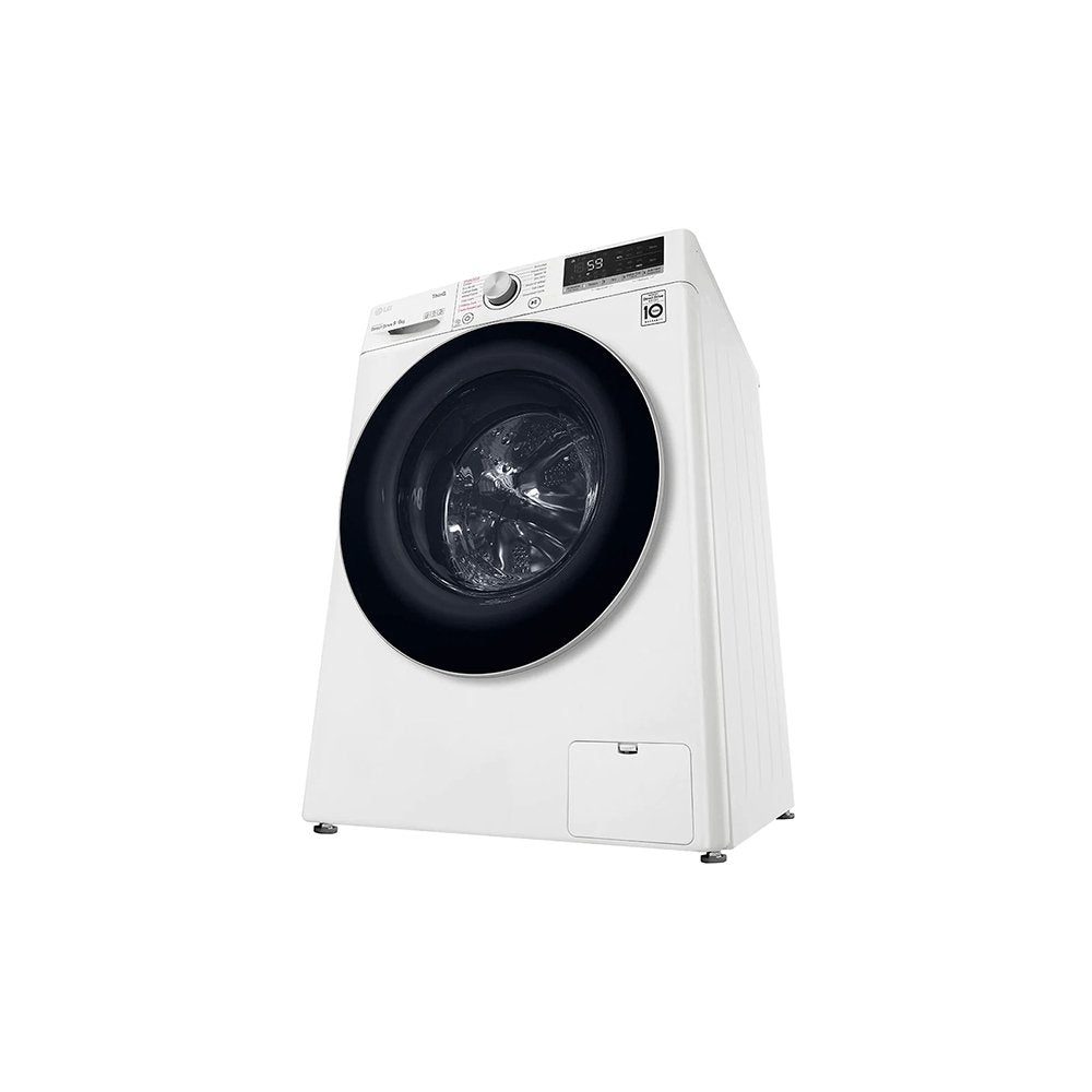 LG FWV696WSE 9kg/6kg 1400 Spin Washer Dryer White | Atlantic Electrics - 39478154952927 