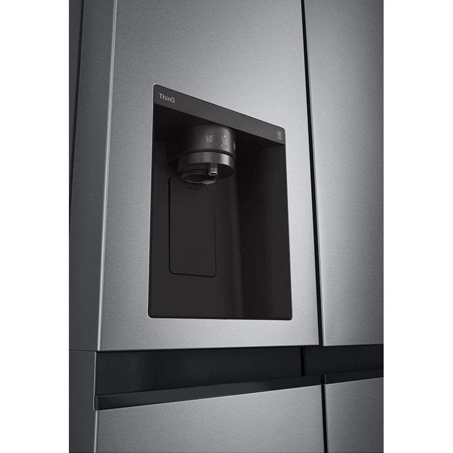 LG GSLV50DSXM Plumbed 60/40 American Fridge Freezer No Frost Graphite - F Rated | Atlantic Electrics - 39478155346143 