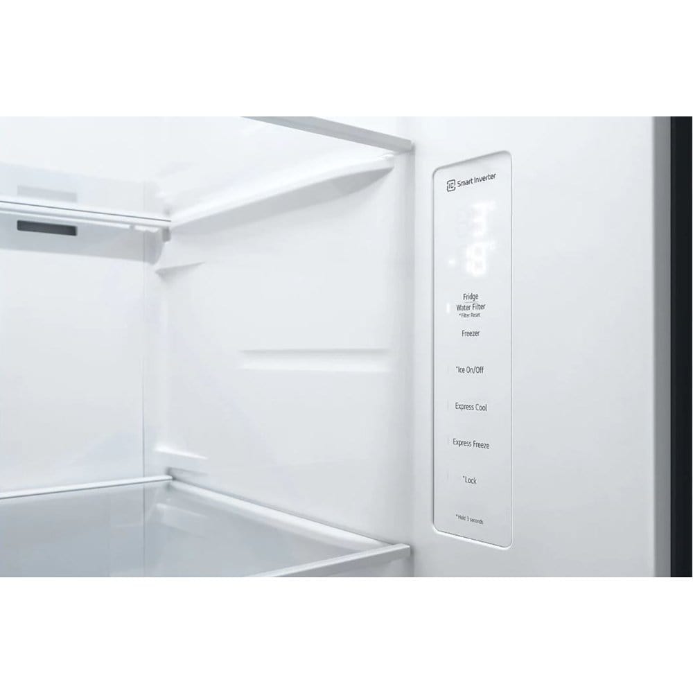 LG GSLV50DSXM Plumbed 60/40 American Fridge Freezer No Frost Graphite - F Rated | Atlantic Electrics