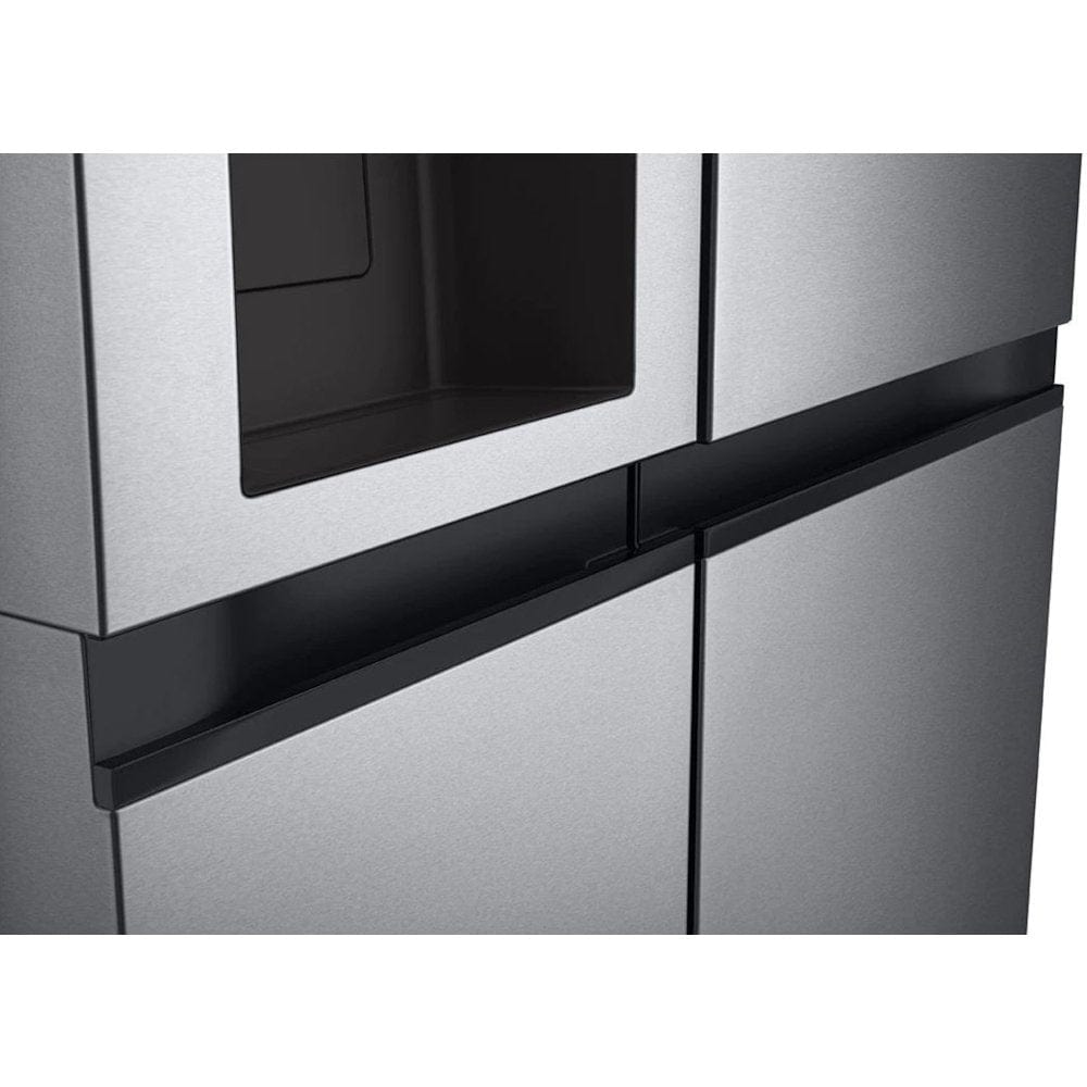 LG GSLV50DSXM Plumbed 60/40 American Fridge Freezer No Frost Graphite - F Rated | Atlantic Electrics - 39478155313375 