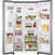 Thumbnail LG GSLV50PZXL 91.3cm Frost Free American Style Fridge Freezer - 40468727300319