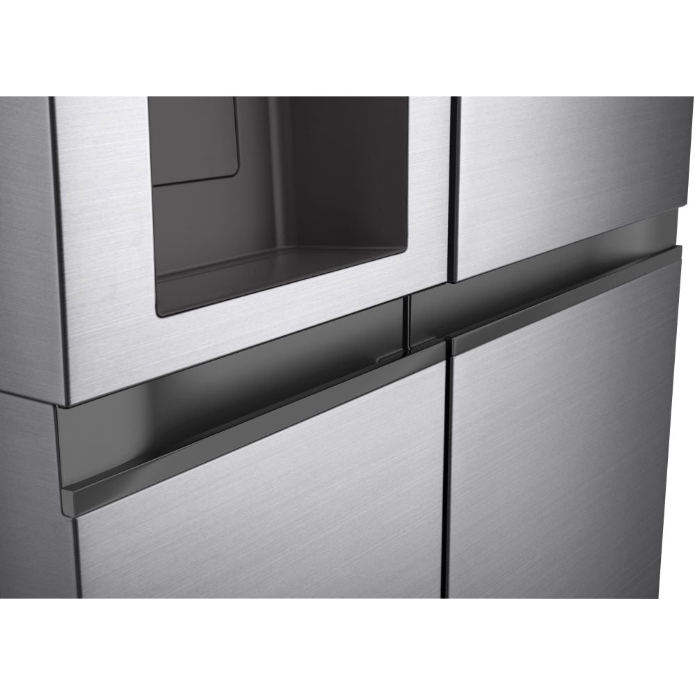 LG GSLV50PZXL 91.3cm Frost Free American Style Fridge Freezer - Stainless Steel | Atlantic Electrics - 40468727529695 