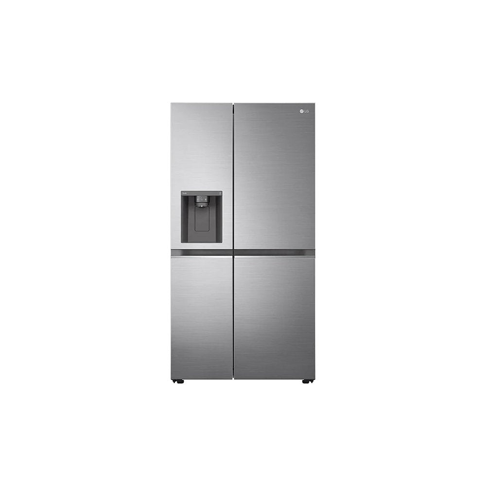 LG NatureFRESH™ GSLV71PZTF Non-Plumbed Total No Frost American Fridge Freezer - Steel | Atlantic Electrics - 39478156984543 