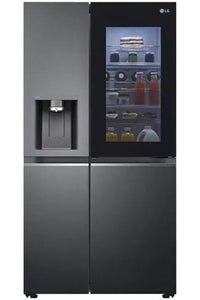 Thumbnail LG GSXV90MCAL Matt Black American Style Fridge Freezer 416 liters/219 liters- 40468725006559