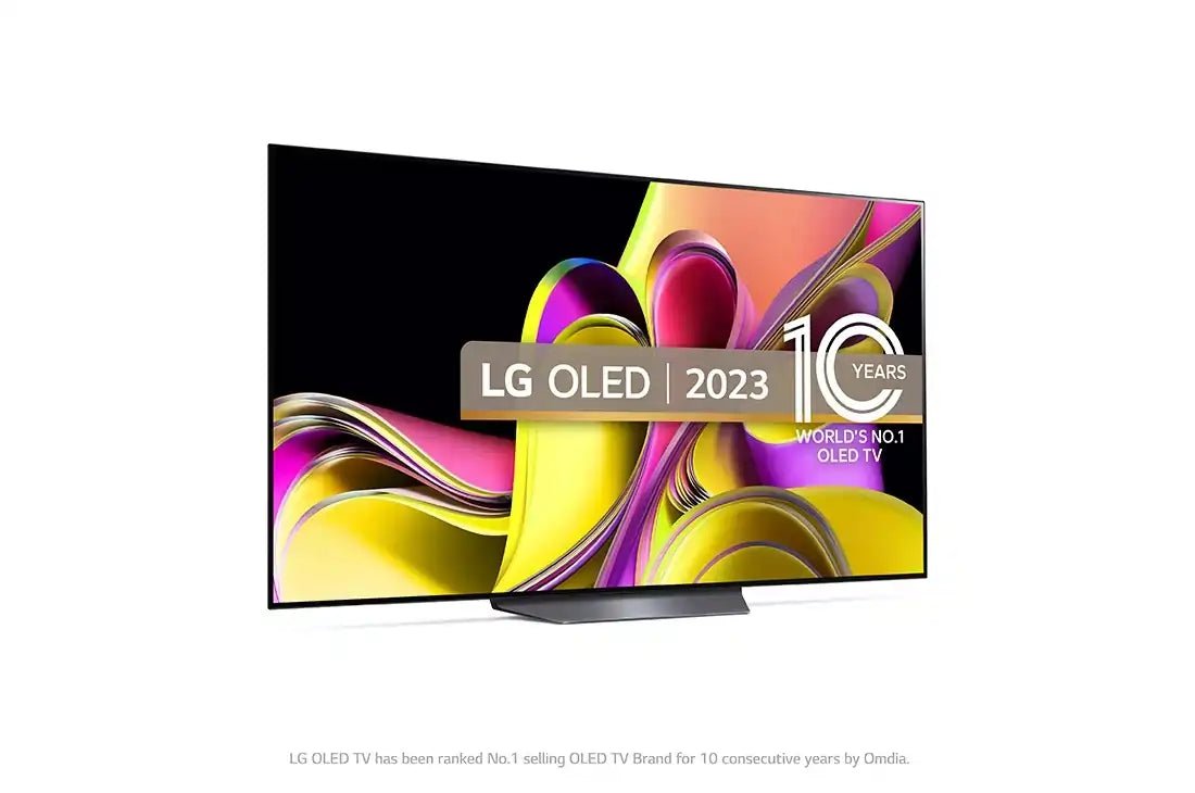 LG OLED65B36LA (2023) OLED HDR 4K Ultra HD Smart TV, 65 inch with Freeview Play/Freesat HD & Dolby Atmos - Black | Atlantic Electrics