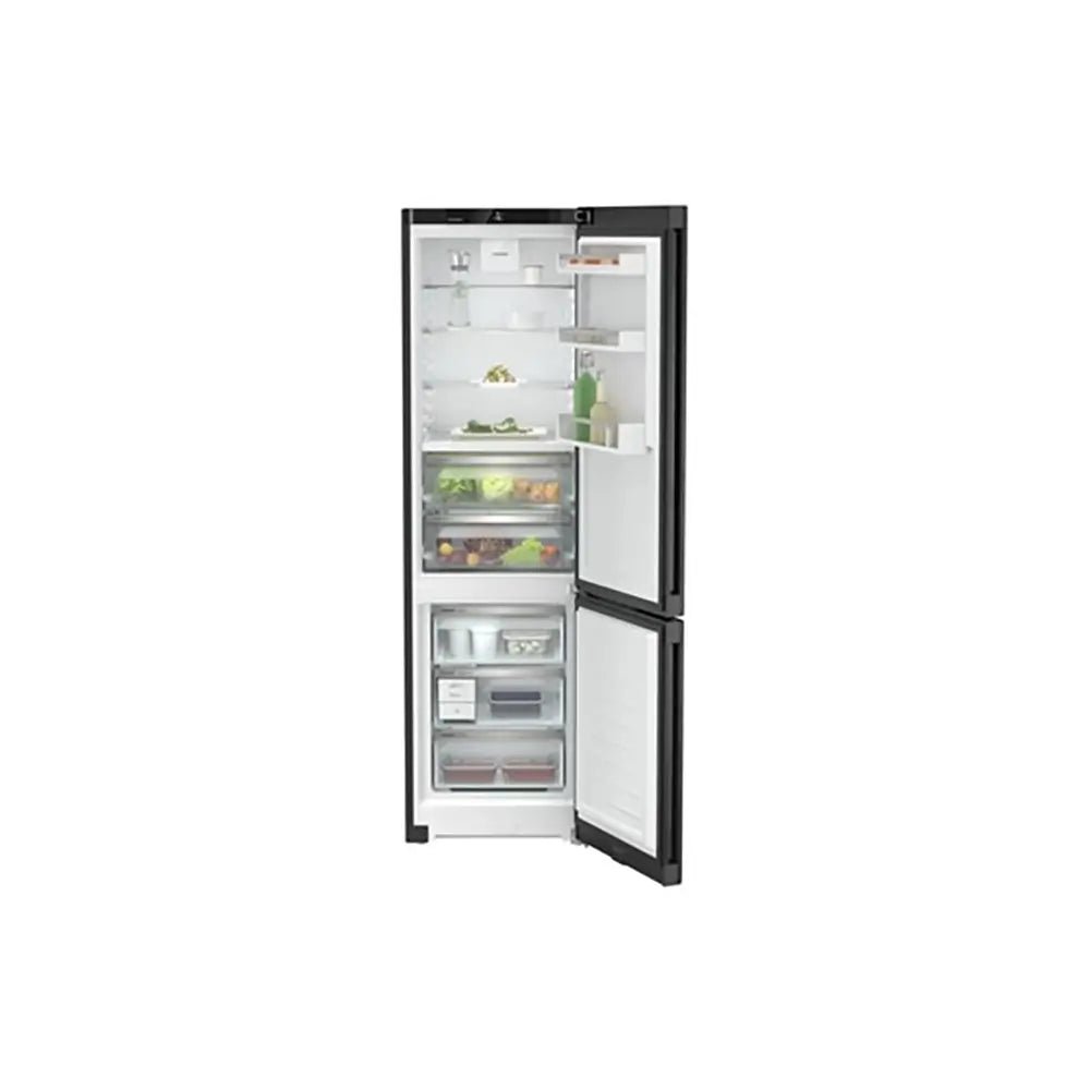 Liebherr CBNBDA5723 Plus 360 Litre Fridge-Freezer with BioFresh and NoFrost, 59.7cm Wide - Black | Atlantic Electrics - 40228408393951 