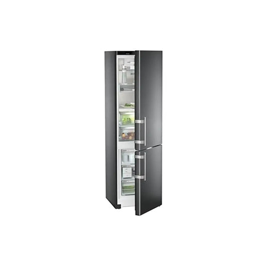 Liebherr CBNBSA5753 Prime 362 Litre Fridge Freezer with BioFresh and NoFrost, 59.7cm Wide - BlackSteel | Atlantic Electrics