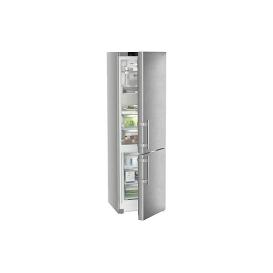 Liebherr CBNSDA5753 Prime 362 Litre Fridge Freezer with BioFresh and NoFrost, 59.7cm Wide - Silver | Atlantic Electrics