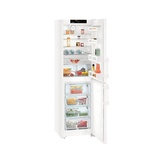 Liebherr CN3915 350 Litre Freestanding Fridge Freezer with NoFrost- 60cm Wide- White | Atlantic Electrics