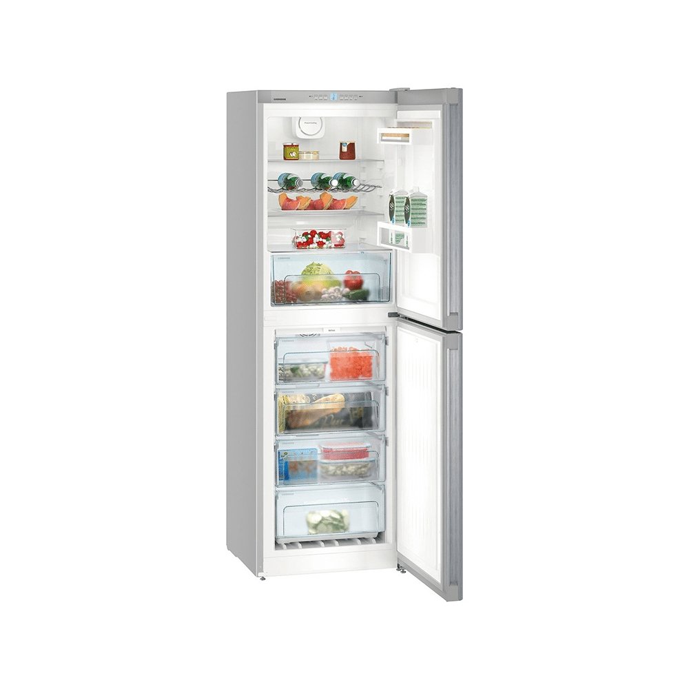 Liebherr CNEL4213 300 Litre Freestanding Fridge Freezer 50-50 Split Frost Free 60cm Wide – Stainless Steel | Atlantic Electrics - 39478172057823 