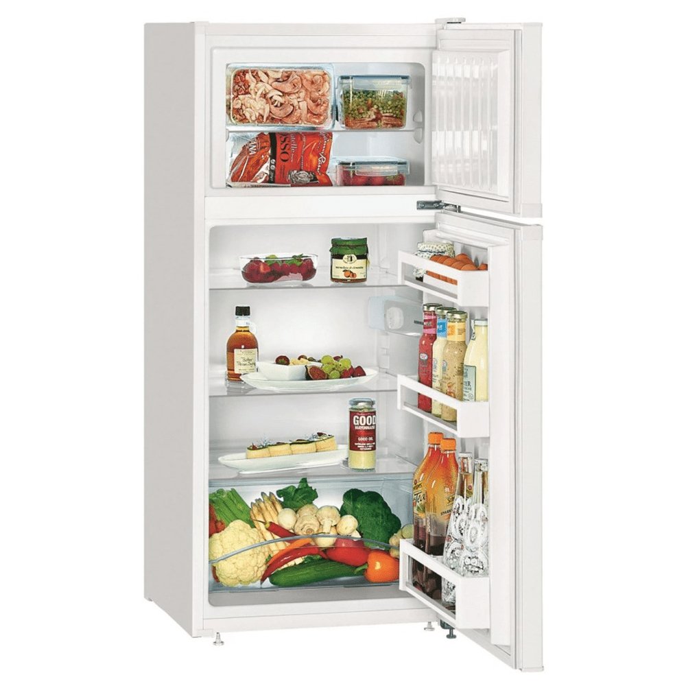 Liebherr CT2131 196 Litre Freestanding Fridge Freezer 80-20 Split Frost Free 55cm Wide - White | Atlantic Electrics - 39478178349279 