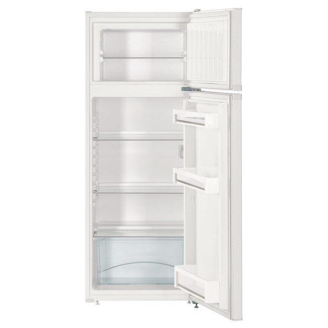 Liebherr CT2531 80/20 Freestanding Fridge Freezer Top Mount 80-20 Split Frost Free 55cm Wide - White | Atlantic Electrics - 40751223210207 