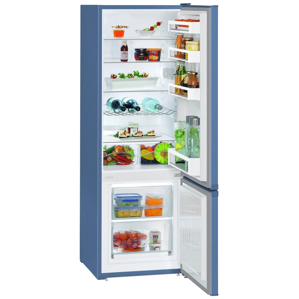 Liebherr CUfb2831 265 Litre Freestanding Fridge Freezer 55cm Wide- Frozen Blue | Atlantic Electrics