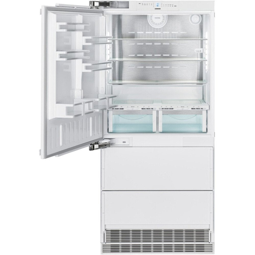 Liebherr ECBN6156-617 Built In 523 Liter Fridge Freezer - White | Atlantic Electrics - 40626255986911 