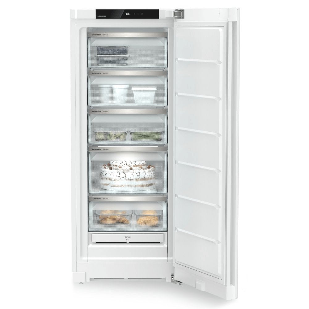 Liebherr FNE4625 Plus 199 Litre Freestanding Freezer with NoFrost, 59.7cm Wide- White | Atlantic Electrics - 39478188146911 