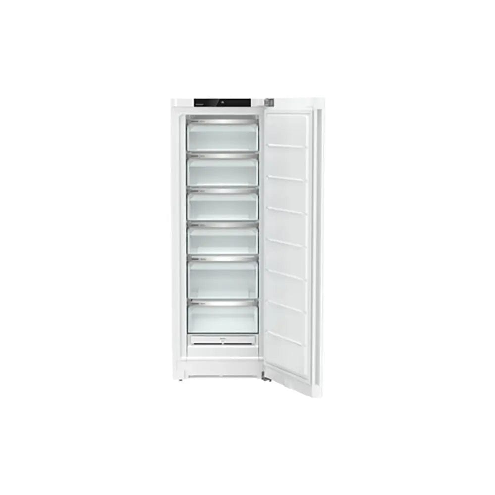 Liebherr FNE5026 Plus 238 Litre Freestanding Freezer with NoFrost, 6 Drawers, 59.7cm Wide - White | Atlantic Electrics - 39478189359327 