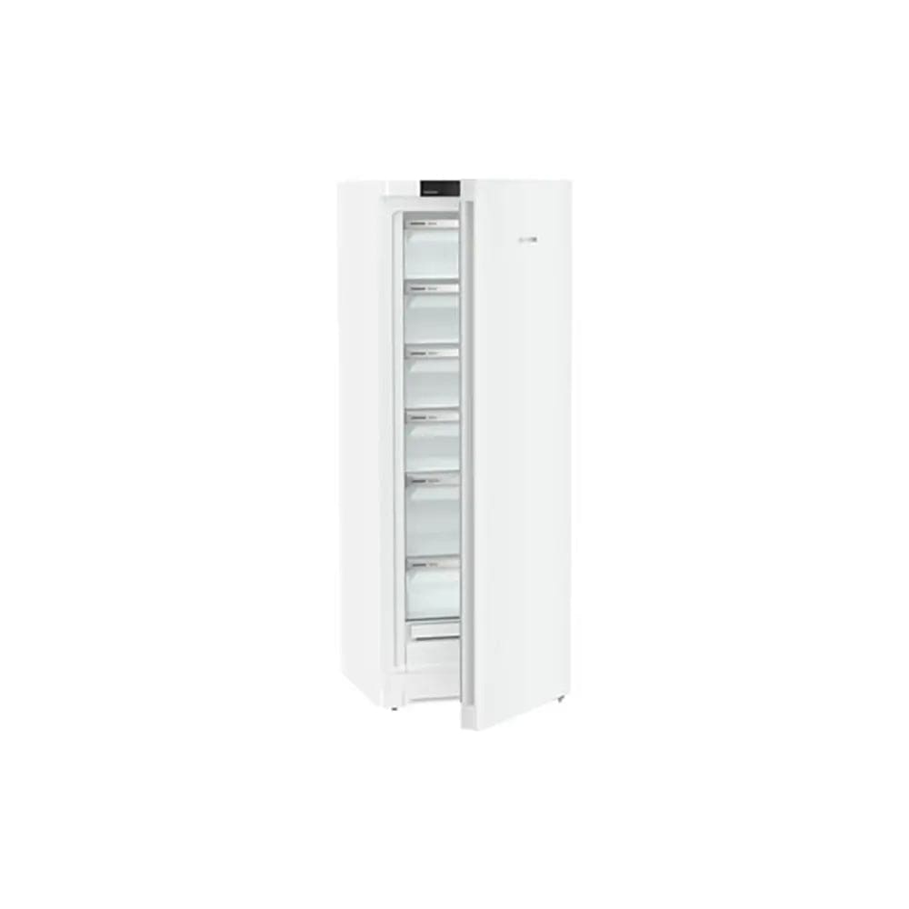 Liebherr FNE5026 Plus 238 Litre Freestanding Freezer with NoFrost, 6 Drawers, 59.7cm Wide - White | Atlantic Electrics