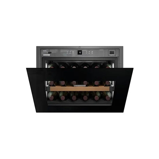 Liebherr GrandCru WKEGB582 18 Bottle Built-in Black Wine Storage Cabinet | Atlantic Electrics