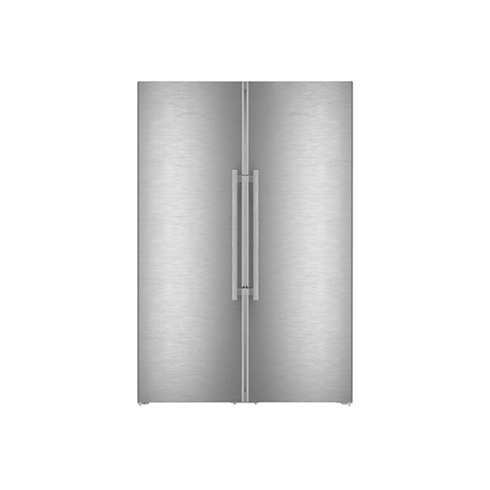 Liebherr Peak XRFst5295 665L No Frost Steel Side by Side Fridge Freezer | Atlantic Electrics - 39478209708255 