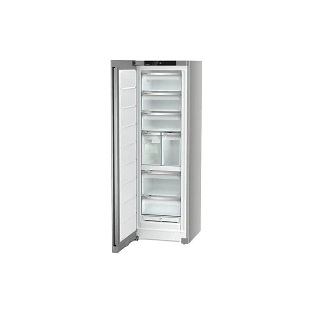 Liebherr Plus SFNsfe5247 185.5x60cm 278L No Frost Stainless Steel Tall Freezer with Ice Maker | Atlantic Electrics - 39478214983903 