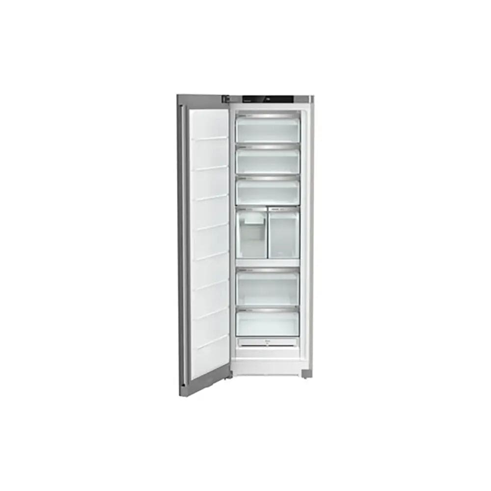 Liebherr Plus SFNsfe5247 185.5x60cm 278L No Frost Stainless Steel Tall Freezer with Ice Maker | Atlantic Electrics - 39478215409887 