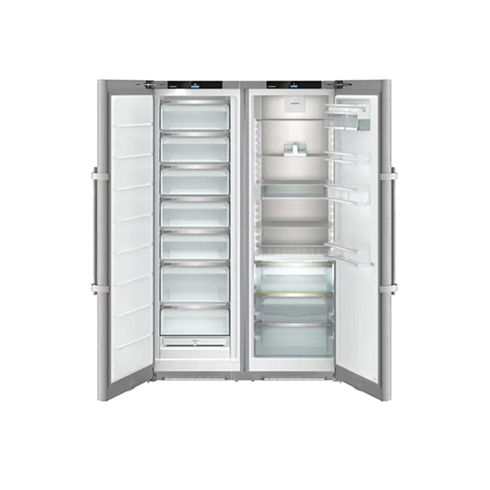 Liebherr Prime XRFSD5255 665L 120cm Stainless Steel Side by Side Fridge Freezer | Atlantic Electrics