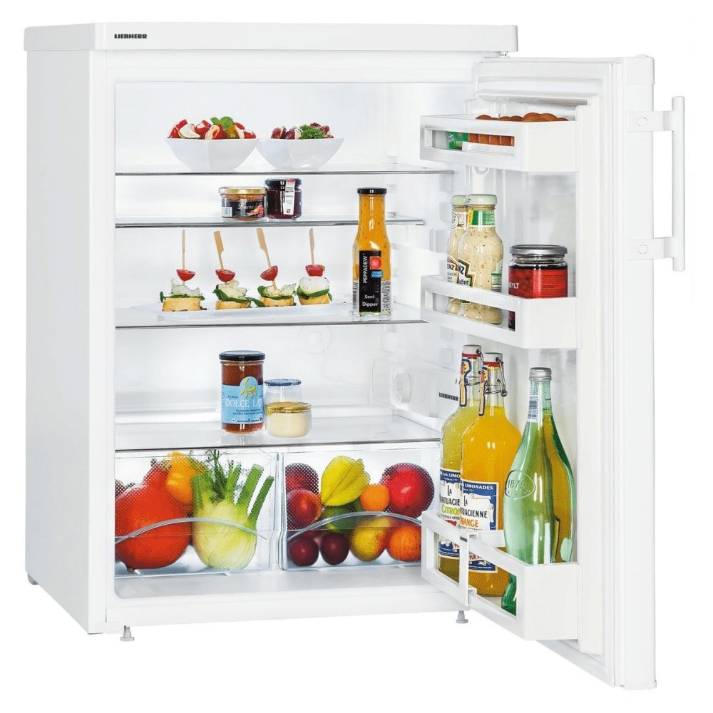 Liebherr T1810 161 Litre Comfort Under Counter Freestanding Fridge 60cm Wide - White | Atlantic Electrics - 41468244951263 