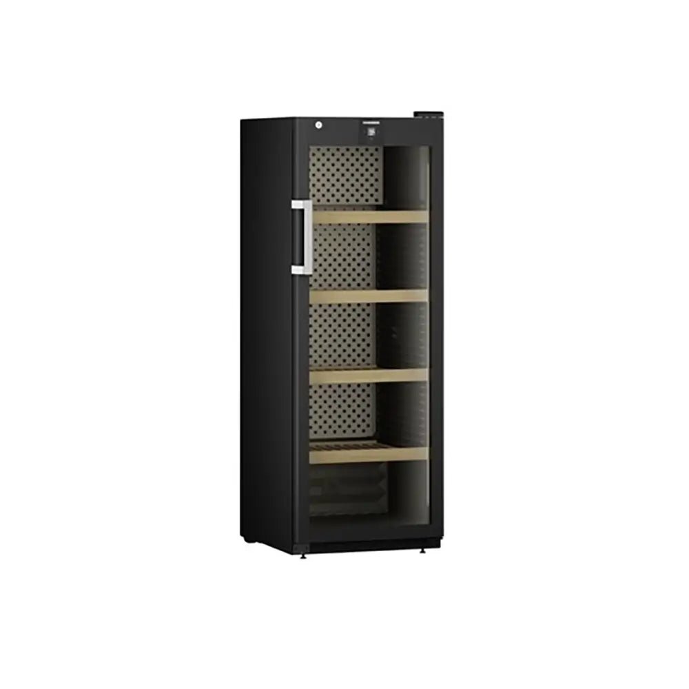 Liebherr WPBLI5031 GrandCru Selection 385 Litre Wine Storage Fridge, 196 0.75 Litre Bordeaux Bottles, 59.7cm Wide - Black | Atlantic Electrics - 40320582254815 