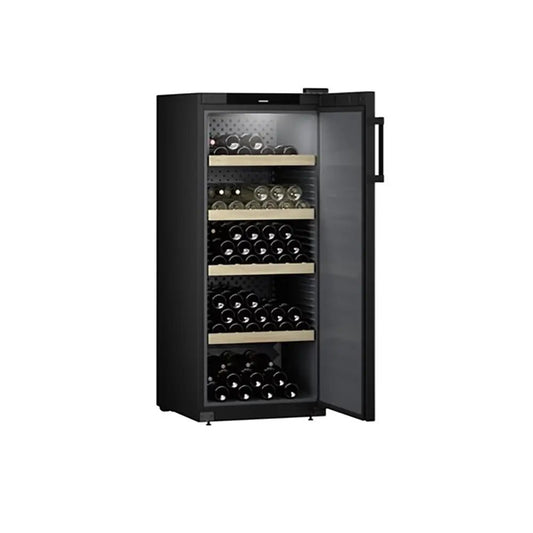 Liebherr WSBL4601 GrandCru 323 Litre Wine Storage Compartment, 166 0.75 Litre Bordeaux Bottles, 59.7cm Wide - Black | Atlantic Electrics