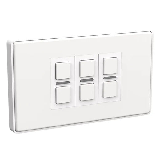 LIGHTWAVE LP53-WH 3 Gang Wire-Free Smart Dimmer Switch - White | Atlantic Electrics