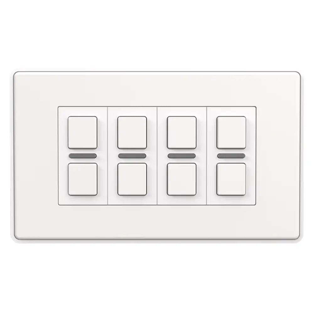 Lightwave LP54-WH 4 Gang Wire-Free Smart Dimmer Switch - White | Atlantic Electrics - 40157530325215 