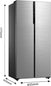 Thumbnail Midea MDRS619FGF46 American Fridge Freezer 460L Stainless Steel | Atlantic Electrics- 40157531013343