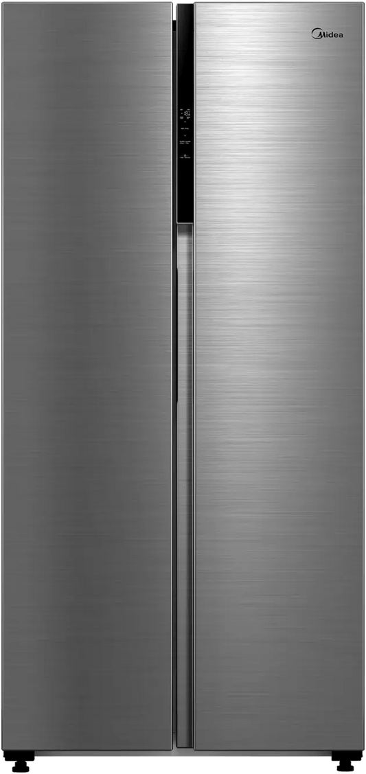 Midea MDRS619FGF46 American Fridge Freezer 460L Stainless Steel | Atlantic Electrics