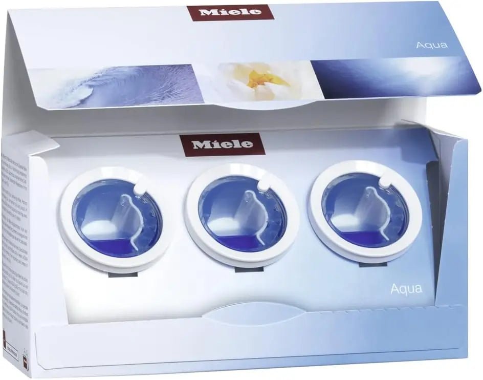 Miele 12021590 Set of 3 x Aqua fragrance flacons | Atlantic Electrics