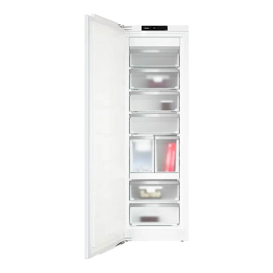 Miele FNS7794E 213 Litre Built-In Freezer with NoFrost & IceMaker with Fresh Water Connection, 8 Freezer Drawers - 55.9cm Wide | Atlantic Electrics