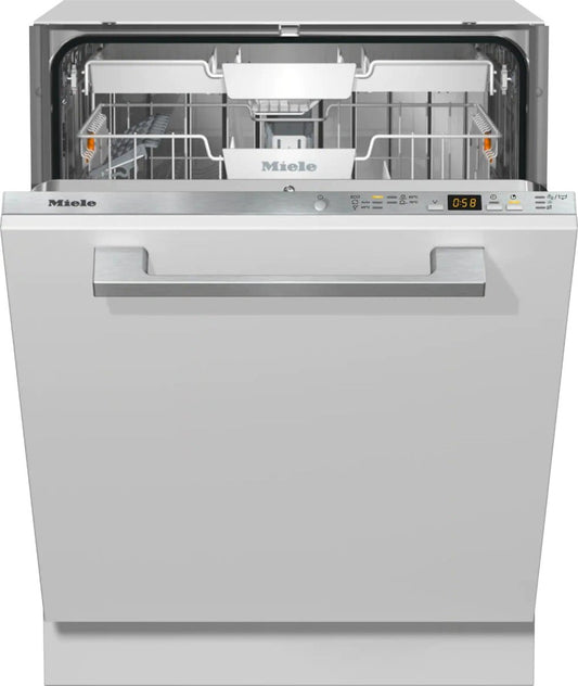 Miele G5150SCVI Active Fully Integrated Dishwasher with Hot Water Connection, 59.8cm Wide - Stainless Steel | Atlantic Electrics