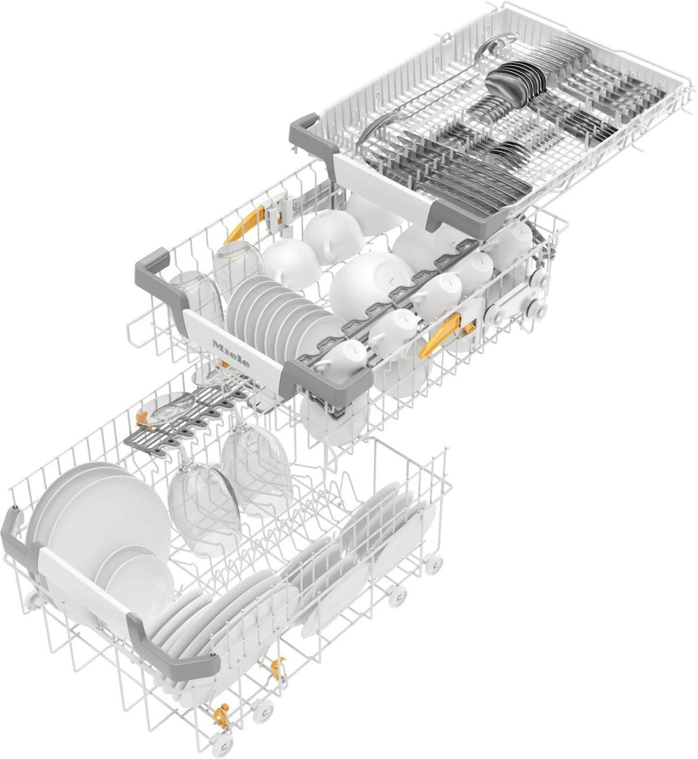 Miele G5740SC Freestanding Dishwasher, Hot Water Connection - White | Atlantic Electrics - 41426355683551 